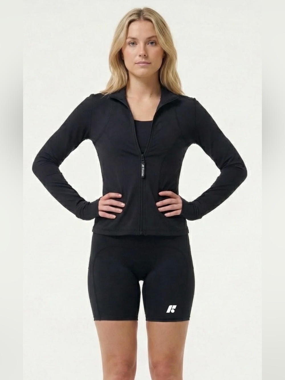 Forme Jacket Smart Posture Training Zip Up In Obsidian Limited Edition Large